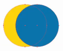 In the image below, you are attempting to use the Join tool to remove the overlapping portions of two paths (highlighted in yellow), but nothing seems to be happening. Why is this?