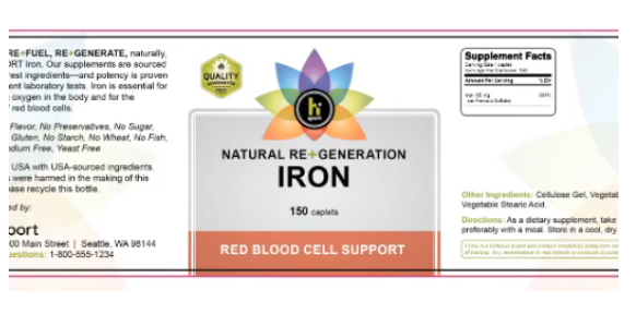 You have designed the product label shown below. Your client wants the black circle to print as dark as possible and requires that none of the colorful logo elements show through the circle when the label is printed. What should you do?